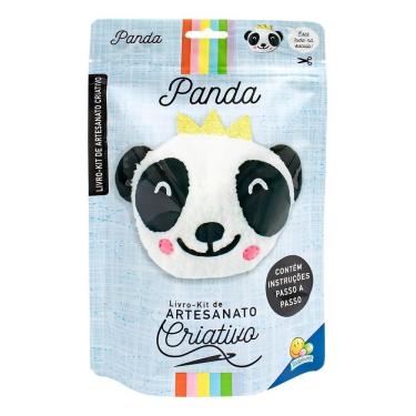 Imagem de Livro-Kit de Artesanato Criativo - Panda