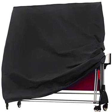 Imagem de Tênis de mesa J&C Tênis Ping Pong Tables Protect Cover Full Size Mesa Tênis Capa de armazenamento à prova d'água para uso externo resistente