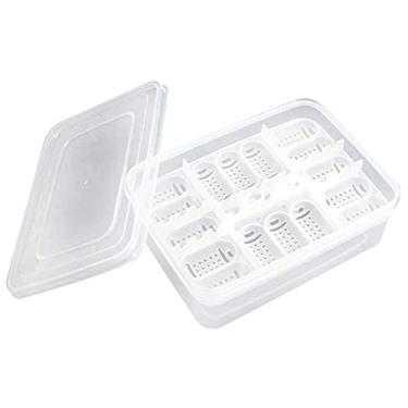 Imagem de Still Awake Caixa profissional para incubadora de ovos de répteis, caixa para incubadora, incubadora de plástico, para chocar cobras, lagartos, répteis, lagartixa (16 compartimentos sem termômetro)