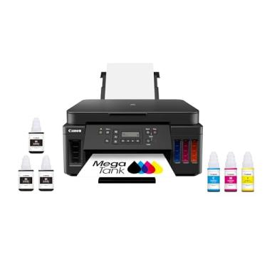 Imagem de Canon Impressora All-In-One Megatank Sem Fio Pixma G6020 Preto Um Tamanho