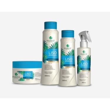 Imagem de Kit Capilar Disciplinante Liso Poderoso Paresí Nature l 4 produtos Sha