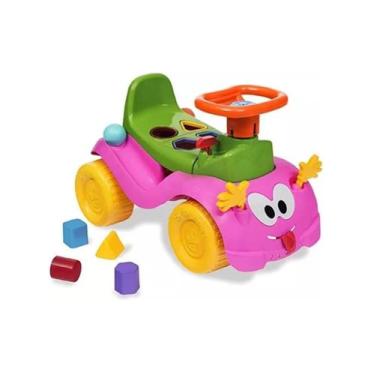 Imagem de Motoca Infantil Andador Totoka Bolinha Educativo - DACAR, Fucsia