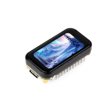 Imagem de Waveshare Placa de desenvolvimento de tela sensível ao toque ESP32-S3 de 3.7 cm (com pinheader), resolução de 172 x 320, cor de tela de 262 K, suporta Wi-Fi de 2,4 GHz/BLE 5, processador dual-core LX7