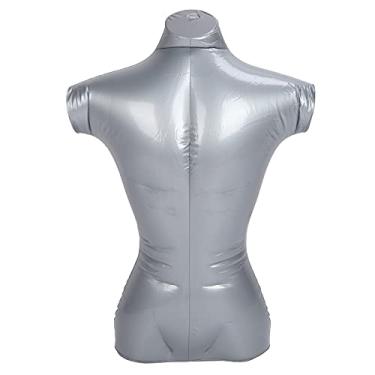 Imagem de Manequim Machado PVC PVC Mannequim Inflável de Corpo Inteiro para Exibição de Colares de Roupas Lenços de Jóias etc.