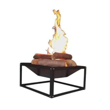 Imagem de Lareira 50Cm Jardim Fogueira Externa Portatil A Lenha Fire - Lazer E V