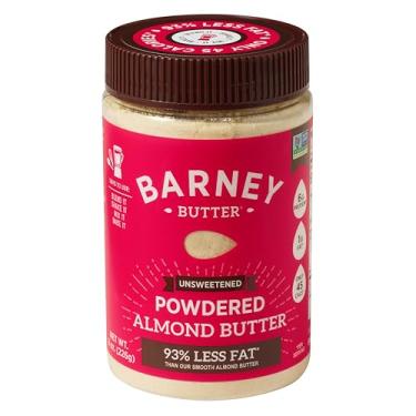 Imagem de Barney Butter Manteiga De Amêndoa Em Pó, Sem Açúcar, Pote De 8 Onças, Sem Adição De Açúcar Ou Sal, Sem Ogm, Sem Glúten, Ceto, Paleo, Vegano