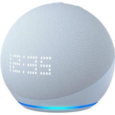 Imagem de Amazon Echo Dot 5ª Geração Assistente Virtual Alexa Com Relógio - Azul