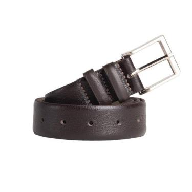Imagem de Cinto Masculino Fasolo de Couro G007143 Café, Café, 100