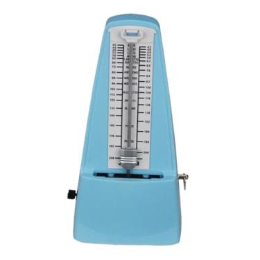 Imagem de MERIGLARE Metrônomo mecânico com trilha profissional, tempo e batida para Guzheng Erhu, Azul