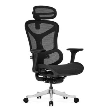 Imagem de Cadeira Ergonômica Presidente Giratória Office MK-3129 – Preta
