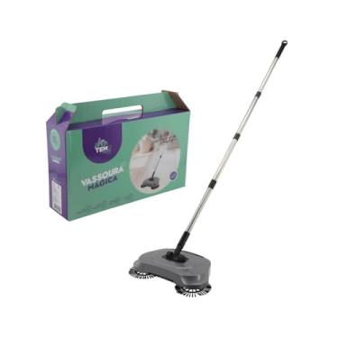 Imagem de VASSOURA MAGICA GIRATORIA POLIPROPILENO 115 X 34CM - EM CASA TEM CLEAN - CM24