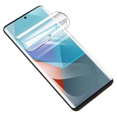 Imagem de Piniwwe 2 peças de protetor de tela de hidrogel para Xiaomi Poco F7 Pro, película protetora de tela TPU transparente não quebrável atualizada, transparente HD (não vidro temperado)