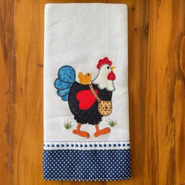 Imagem de Pano de Prato Galinha de Bolsa - Sua Casa Decor