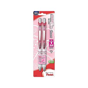 Imagem de Pentel Caneta de gel retrátil Pink BCA EnerGel Pearl RTX, 0,7 mm (BL77WBP2PP)