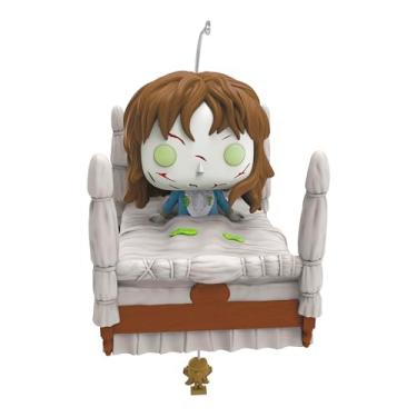 Imagem de Hallmark Keepsake Enfeite de Natal 2025, Funko Pop de The Exorcist Regan! com movimento, presentes para fãs de filmes de terror