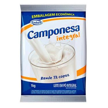 Imagem de Leite em Pó Camponesa 1kg - Embaré 1 Unidade - Embare