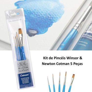Imagem de Kit de Pincéis Winsor & Newton Cotman 5 Peças 5390603