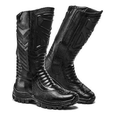 Imagem de Coturno Bota Bombeiro Ambiental Florestal Civil Cano Alto - SapatoFran