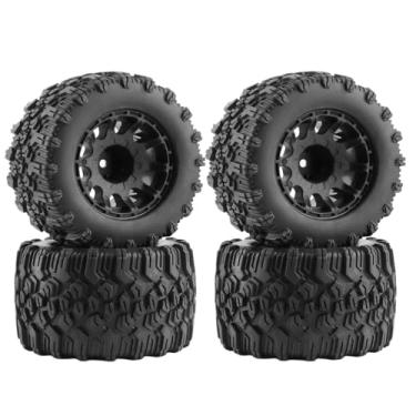 Imagem de GIXCEL 12mm Hex RC Wheels and Tires 2.8" Preglued Upgrades Wheels and Tires for 1/10 RC Truck Car Slash 4x4 2WD Rustler, Stampede, ARRMA, RDECAT, RIAARIO, AMORIL