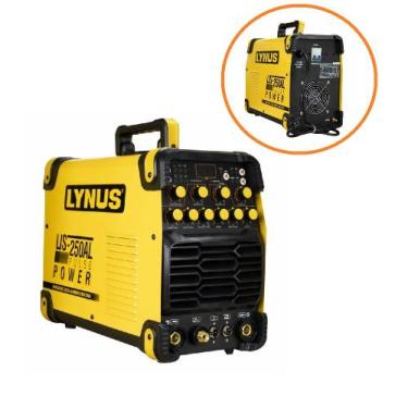 Imagem de Máquina de solda inversora 200a tig/alumínio lis-250al pulse - LYNUS, 