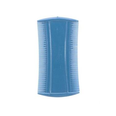 Imagem de Pente Fino Para Piolhos e Lêndeas  Pende de Plástico Safira, AZUL