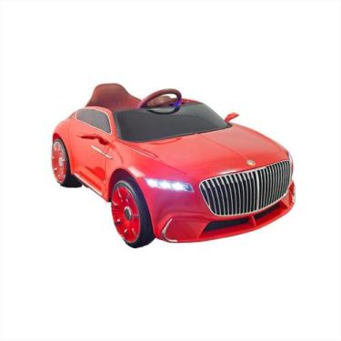 Imagem de Carro Elétrico Infantil 12V Vermelho Bluetooth Musica Buzina - Toys Pl