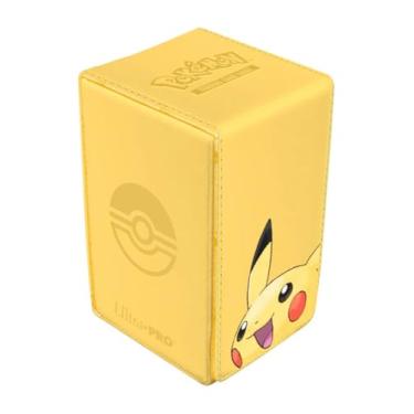 Imagem de Ultra Pro | Pokémon: Pikachu Alcove Tower Deck Box | Acessório de jogo de cartas colecionáveis