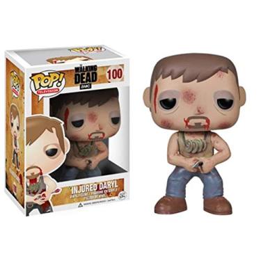 Imagem de Funko Pop! Televisão: Figura De Ação De Hunter Daryl Da Série 4 De The Walking Dead Um Tamanho Bege