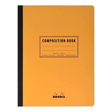 Imagem de Rhodia Livro de Composição Clássico, B5, Forrado, 80 Folhas - Laranja (119248C)