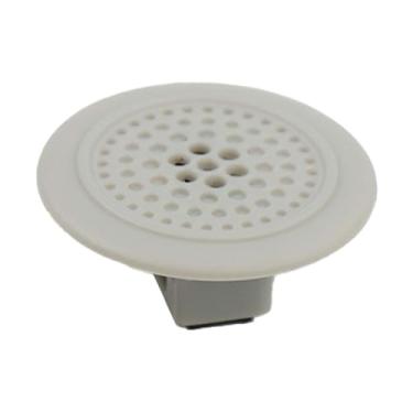 Imagem de FJMQHU Acabamento para microfone de teto de carro, acabamento para áudio de alto-falante, acessórios internos, Cinza Branco Convexo