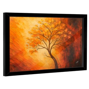 Imagem de Quadro Decorativo Árvore da Vida Espatulada