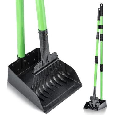 Imagem de Aço inoxidável de cabo longo Pooper Scooper MXF para cães