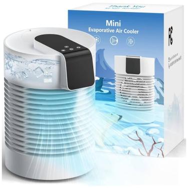 Imagem de Climatizador de Ar Portátil de Mesa, 3 Velocidades, HIFRESH, Branco