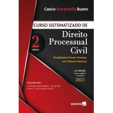 Imagem de Livro Curso Sistematizado de Direito Processual Civil Vol 2 Cassio Sca