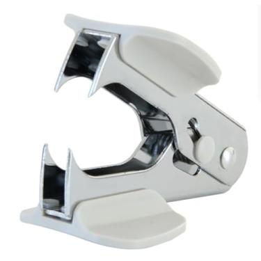 Imagem de Removedor de grampos estilo pinho de aço branco para removedores de grampos 24/6, 26/6, material escolar. Grampeadores e acessórios