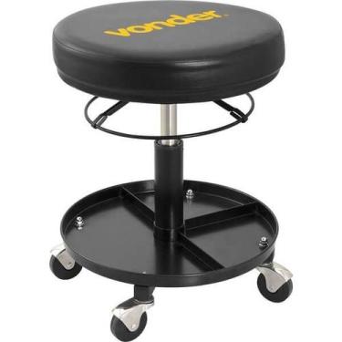 Imagem de Banqueta para mecânico com bandeja porta ferramentas  Vonder