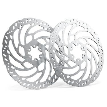 Imagem de Rotor de disco de freio dianteiro e traseiro de aço inoxidável espesso de 220 mm para Sur-Ron Light Bee LBX, Segway X160/X260 - resfriamento e durabilidade aprimorados