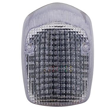 Imagem de Compatível com Honda 1998-2002 AERO, DELUXE 750; luz traseira de freio de luz traseira LED lente transparente (transparente)