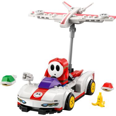 Imagem de LEGO® Super Mario™ - Mario Kart™ – Shy Guy e P-Wing