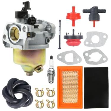 Imagem de Carburador 951-05221 para MTD Yard Machine 651-05221 11A-02SB700 11A-B0S5700 e 53.3 cm para cortador de grama Powermate Tiller, compatível com 1T65NUB 1T65RUA 1T65RUB 140cc 5.00 cm Motor HP