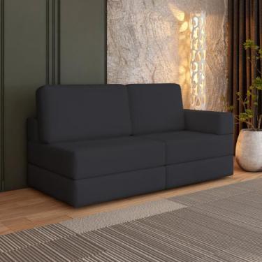 Imagem de Sofá Cama à Vácuo 2 Lugares Linha Modular Flip Magic - Arte Cúbica Est