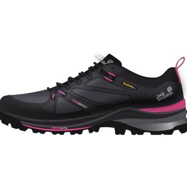 Imagem de Jack Wolfskin Tênis feminino Force Striker Texapore Low W Caminhada, phantom pink 2023, 37.5 EU