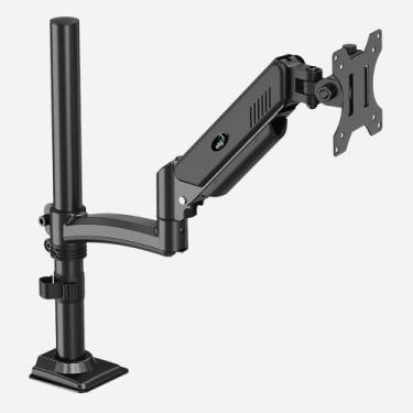 Imagem de Suporte Ergonômico Articulado de Mesa, Monitor 17" a 35", Pistão a Gás