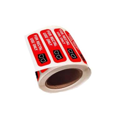 Imagem de CarpNettore 500 Adesivos para Uso Retal, Etiquetas Removíveis de 4,5 X 5 Cm com Superfície à Prova D'água, Adesivos Engraçados para Adultos