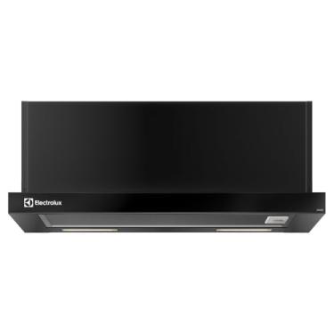 Imagem de Electrolux Depurador de Ar Electrolux 60cm Retrátil Preto Efficient com Luz de Led (DE6RB) 127V