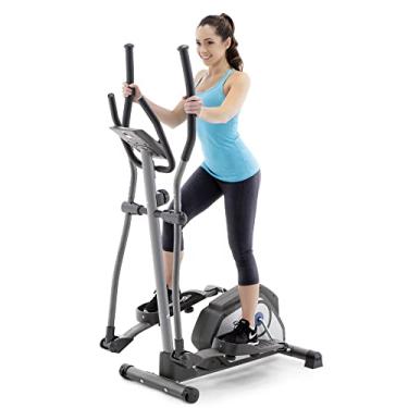 Imagem de Marcy Magnetic Elliptical Trainer Cardio Workout Machine, Padrão, Grey - Standard, One Size