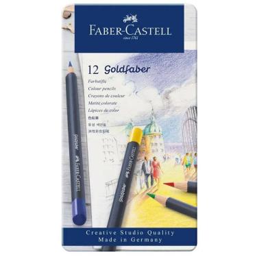 Imagem de Lápis de cor GoldFaber 12 cores Faber-Castell