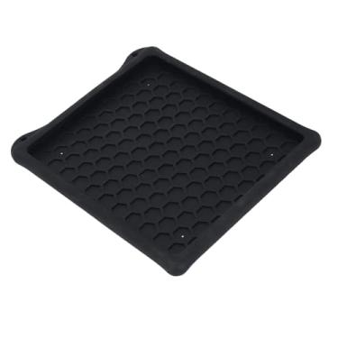 Imagem de Cryfokt Tampa Protetora de Antena de Prato, Antena de Placa Protetora de Silicone Preto Ao Ar Livre