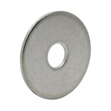 Imagem de Arruela Lisa Aba Larga Inox 100 Peças - WM Fasteners, 5/16