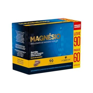 Imagem de Magnésio Bisglicinato 1000mg - (Leve 90 Pague 60 Cápsulas)